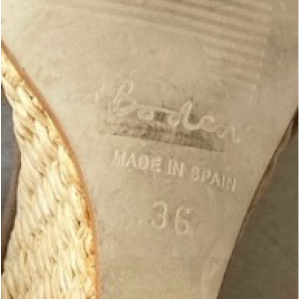 Boden Wedge Sandals EU 36 - Picture 9 of 13
